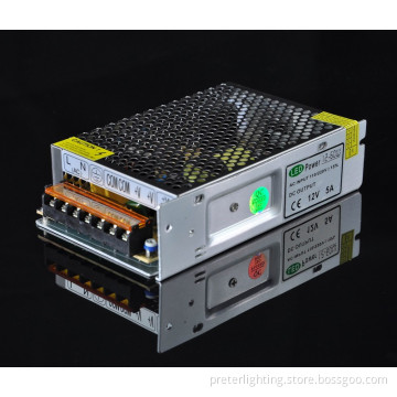 60W Non-Waterproof LED Power Supply